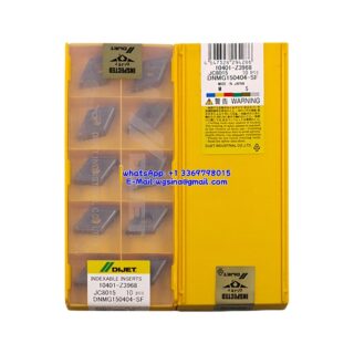 Original DIJET DNMG150404-SF JC8015 Carbide Insert - Diamond 55° (10 PCS)
