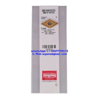 Original Tungaloy DNMG150404-TM-T9125 T9125 Carbide Insert - Diamond 55° | Steel (10 PCS)