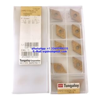 Original Tungaloy DNMG150404-TM T9015 Carbide Insert - Diamond 55° (10 PCS)