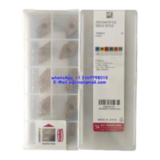Original Tungaloy DNMG150404-TM T9125 Carbide Insert - Diamond 55° | Steel (10 PCS)