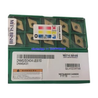 Original Mitsubishi DNMG150404 UE6110 Carbide Insert - Diamond 55° (10 PCS)