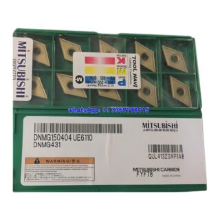 Original Mitsubishi DNMG150404 UE6110 Carbide Insert - Diamond 55° | Steel, Stainless Steel (10 PCS)