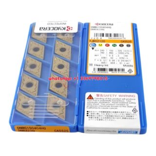 Original Kyocera DNMG150404HQ CA5525 Carbide Insert - Diamond 55° | Steel (10 PCS)