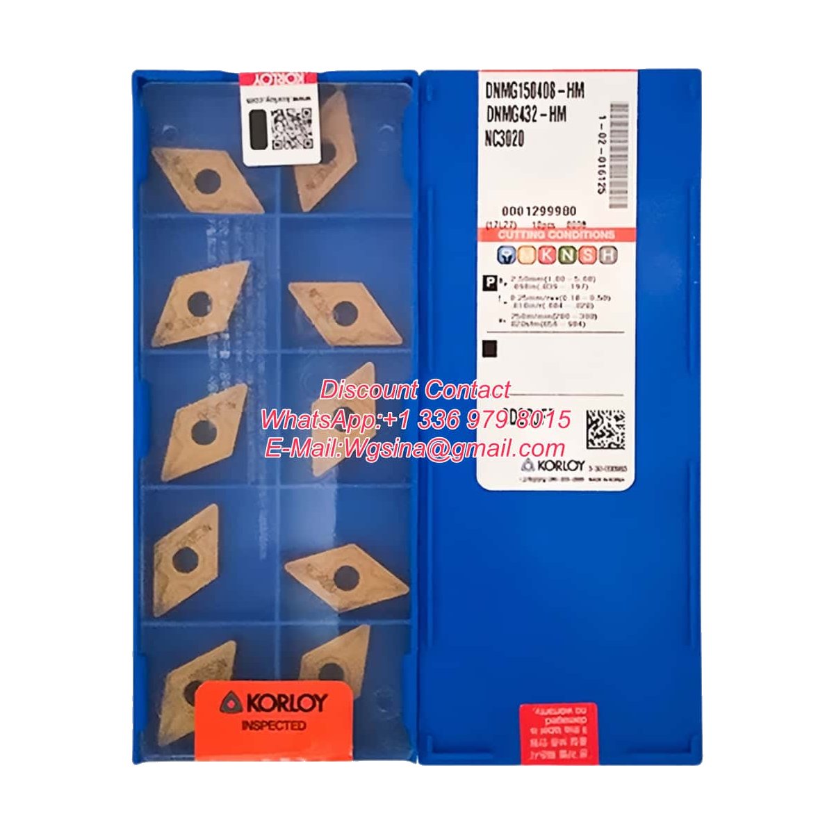 DNMG150408-HM NC3020
