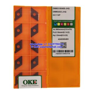 Original OKE DNMG150408-JHQ OC115P Carbide Insert - Diamond 55° (10 PCS)