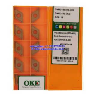 Original OKE DNMG150408-JKM OC8125 Carbide Insert - Diamond 55° (10 PCS)