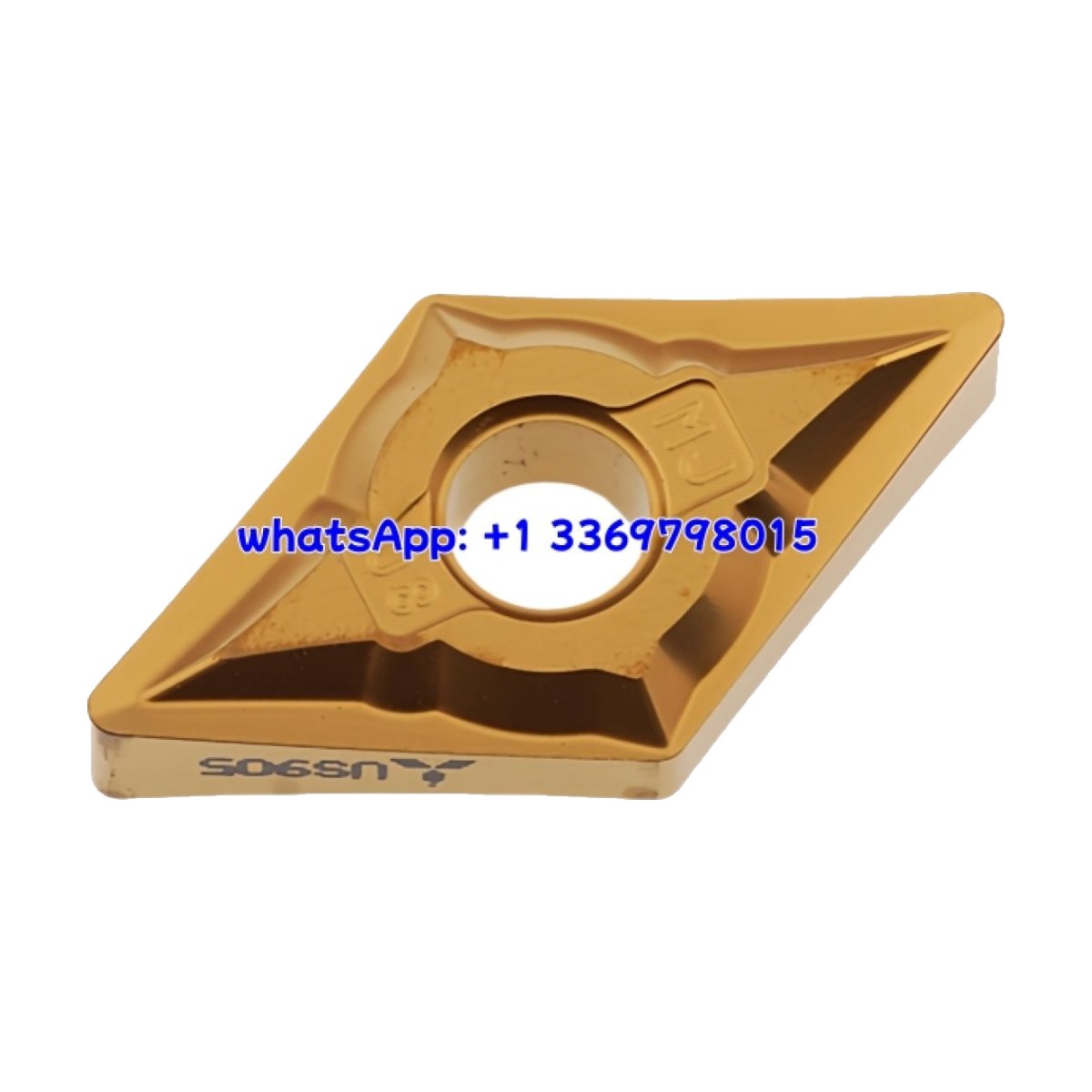 Original Mitsubishi DNMG150408-MJ US905 Carbide Insert - Diamond 55° | Steel, Stainless Steel (10 PCS)