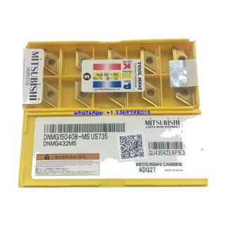 Original Mitsubishi DNMG150408-MS US735 Carbide Insert - Diamond 55° | Steel (10 PCS)