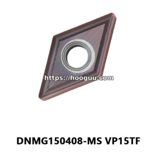 Original Mitsubishi DNMG150408-MS VP15TF Carbide Turning Insert - Diamond 55° | Steel, Stainless Steel (10 PCS)