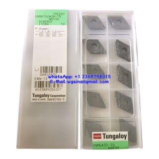 Original Tungaloy DNMG150408-TS NS530 Carbide Insert - Diamond 55° (10 PCS)