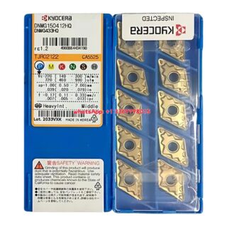 Original Kyocera DNMG150412-HQ CA5525 Carbide Insert - Diamond 55° | Steel (10 PCS)