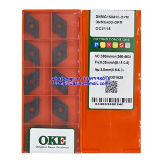 Original OKE DNMG150412-OPM OC2115 Carbide Insert - Diamond 55° (10 PCS)