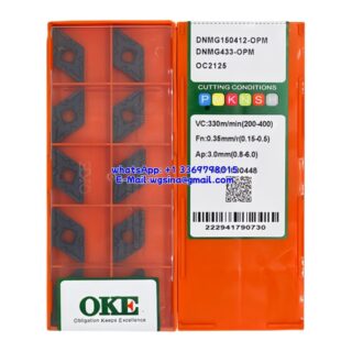 Original OKE DNMG150412-OPM OC2125 Carbide Insert - Diamond 55° (10 PCS)