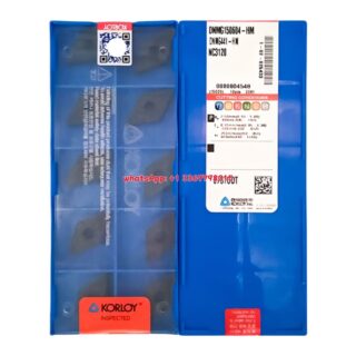 Original Korloy DNMG150604-HM NC3120 Carbide Turning Insert - Diamond 55° (10 PCS)
