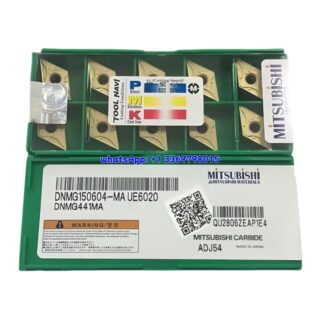 Original Mitsubishi DNMG150604-MA UE6020 Carbide Insert - Diamond 55° | Steel, Cast Iron, Carbon Steel (10 PCS)