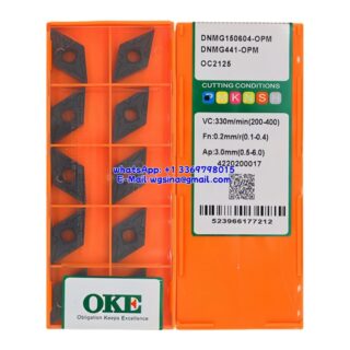 Original OKE DNMG150604-OPM OC2125 Carbide Insert - Diamond 55° (10 PCS)