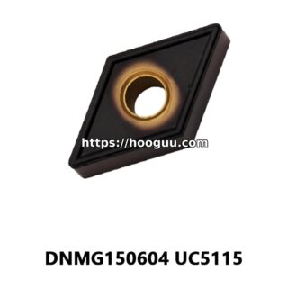 Original Mitsubishi DNMG150604 UC5115 Carbide Turning Insert - Diamond 55° | Steel (10 PCS)