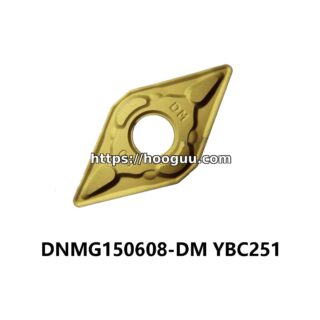 Original ZCC-CT DNMG150608-DM YBC251 Carbide Turning Insert - Diamond 55° | Steel, Stainless Steel (10 PCS)