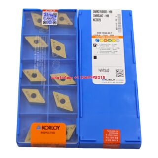 Original Korloy DNMG150608-HM NC3020 Carbide Turning Insert - Diamond 55° | Cast Iron (10 PCS)