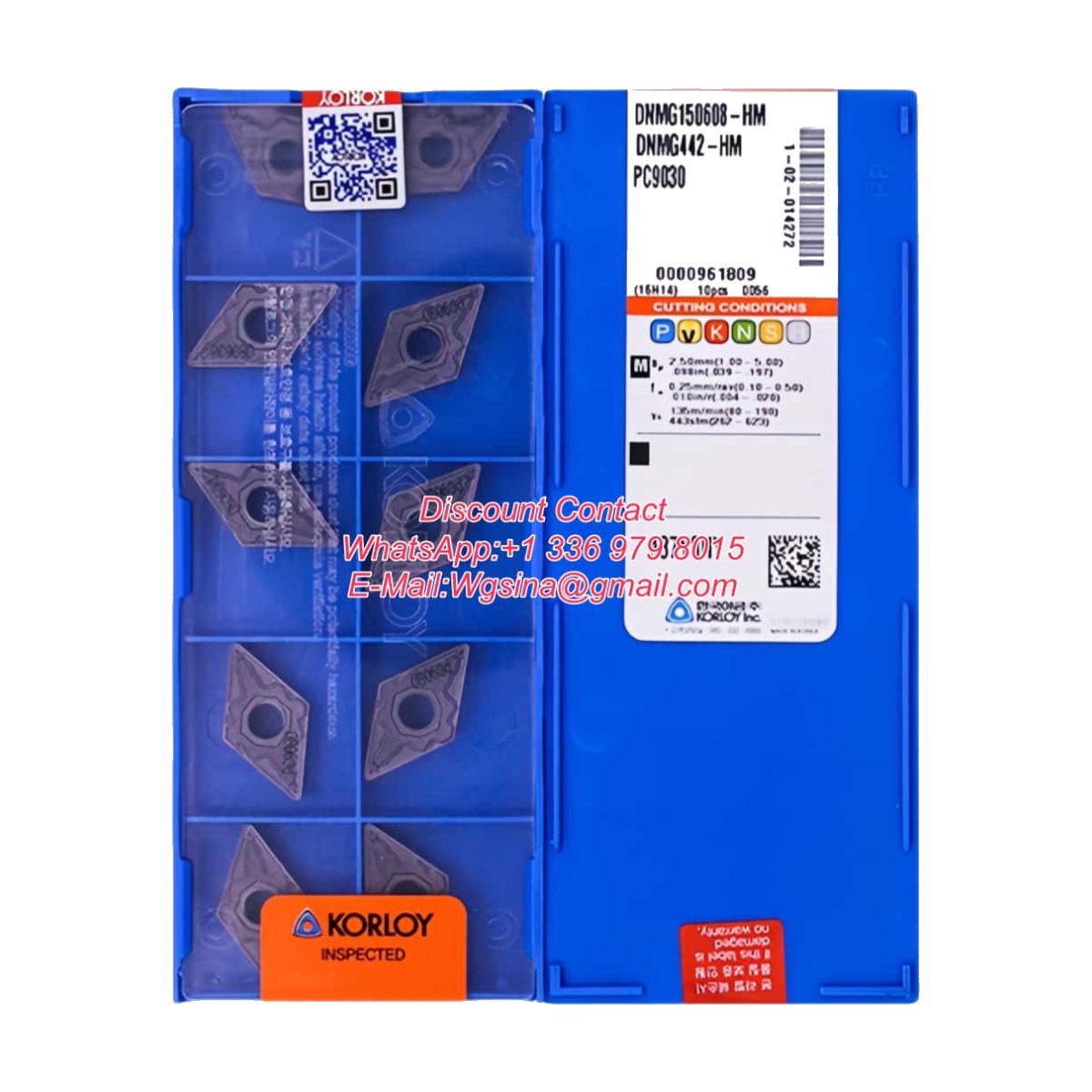 DNMG150608-HM PC9030 DNMG542