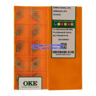 Original OKE DNMG150608-JPS OC5525 Carbide Insert - Diamond 55° (10 PCS)
