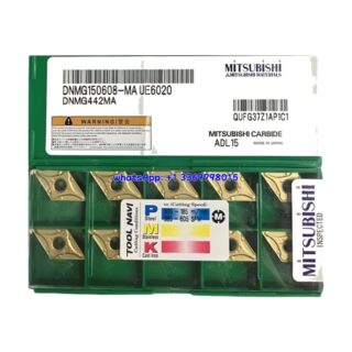 Original Mitsubishi DNMG150608-MA UE6020 Carbide Insert - Diamond 55° (10 PCS)