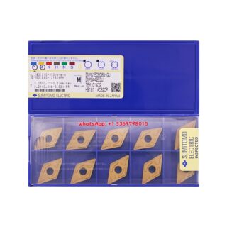 Original Sumitomo DNMG150608N-GU AC820P Carbide Insert - Diamond 55° | Steel (10 PCS)