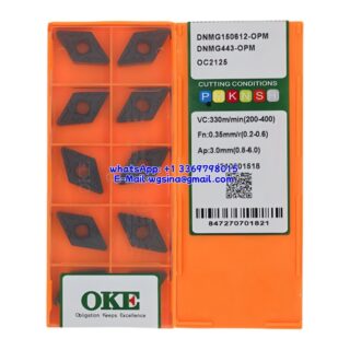 Original OKE DNMG150612-OPM OC2125 Carbide Insert - Diamond 55° (10 PCS)