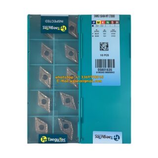 Original TaeguTec 150404 CT3000 Carbide Insert (10 PCS) DNMG MT DNMG 150404 MT CT3000