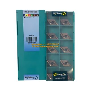 Original TaeguTec 150404 CT3000 Carbide Insert (10 PCS) DNMG R-VF DNMG 150404 R-VF   CT3000