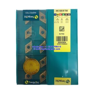 Original TaeguTec 150408 TT9080 Carbide Insert | Stainless Steel & More (10 PCS) DNMG EM DNMG 150408 EM TT9080