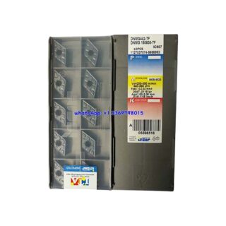 Original Iscar 150608-TF IC907 Carbide Turning Insert | Stainless Steel & More (10 PCS) DNMG DNMG 150608-TF IC907