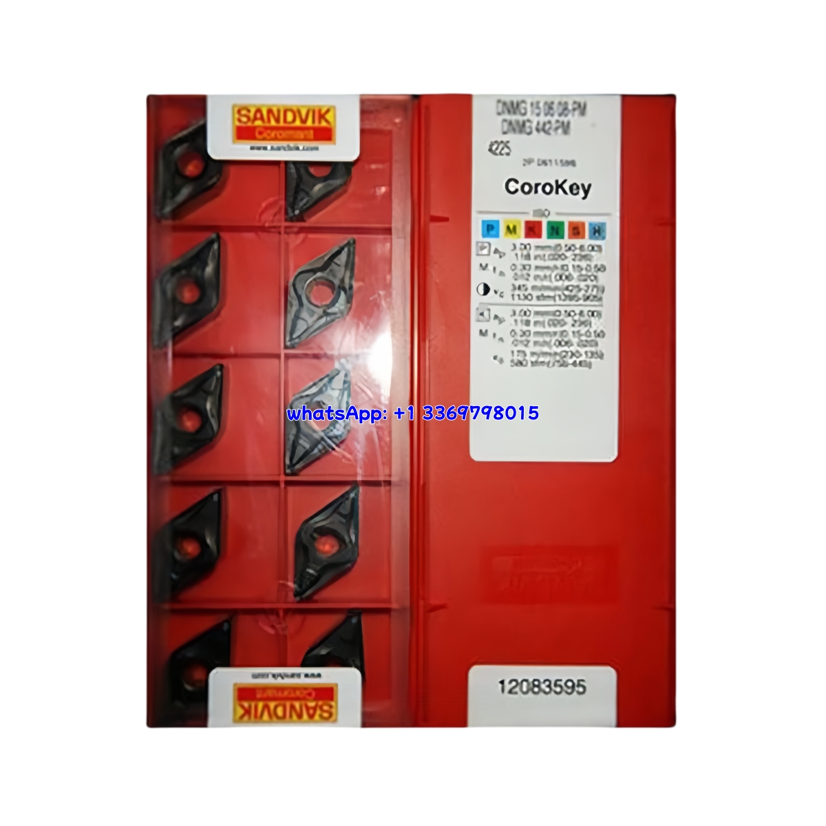 Sandvik 08-PM Carbide Turning Insert | Steel