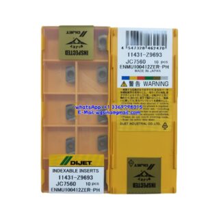 Original DIJET ENMU100412ZER-PH JC7560 Carbide Insert - Diamond 75° (10 PCS)