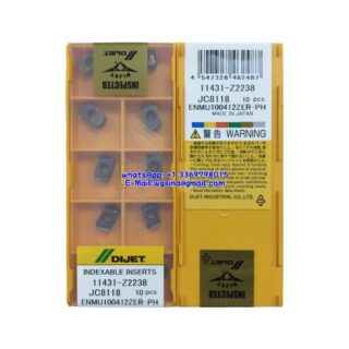 Original DIJET ENMU100412ZER-PH JC8118 Carbide Insert - Diamond 75° (10 PCS)