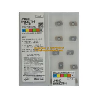 Original HITACHI EPNW0603TN-8 JP4020 Carbide Insert - Diamond 75° (10 PCS)