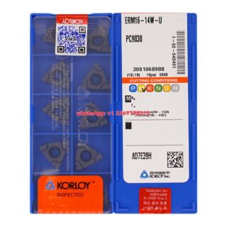Original Korloy ERM16-11 PC9030 Drill | Steel, Stainless Steel ERM16-11.5NPT-U ERM16-11.5NPT-U PC9030
