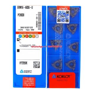 Original Korloy ERM16-AG55-U PC9030 Drill | Steel, Stainless Steel