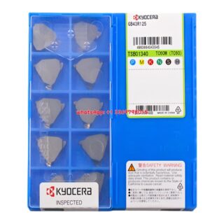 Original Kyocera GB43R125 Carbide Insert (10 PCS) TC60M GB43R125 TC60M
