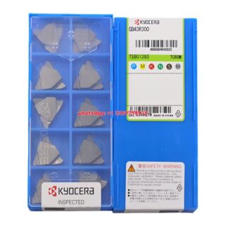 Original Kyocera GB43R300 Carbide Insert (10 PCS) TC60M GB43R300 TC60M