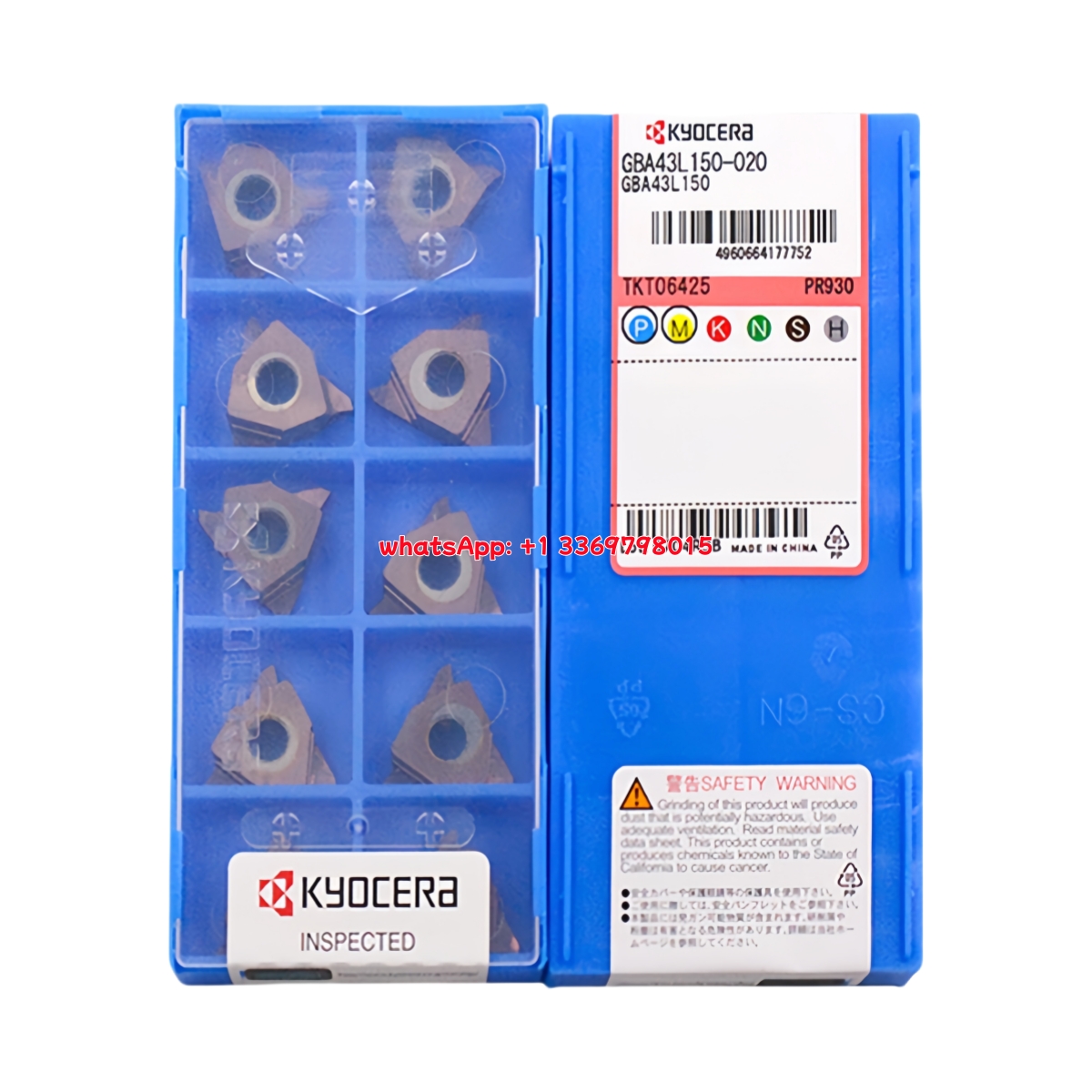Kyocera GBA43L150-020 PR930 Carbide Insert (10 PCS)