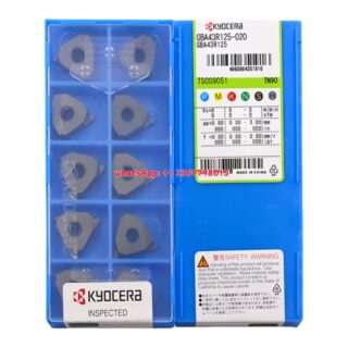 Original Kyocera GBA43R125-020 Carbide Insert (10 PCS) TN90 GBA43R125-020 TN90