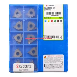 Original Kyocera GBA43R200-020 Carbide Insert (10 PCS) TN90 GBA43R200-020 TN90