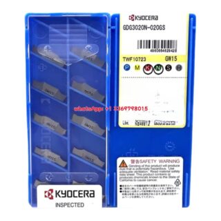 Original Kyocera GDG3020N-020GS Carbide Insert (10 PCS) GW15 GDG3020N-020GS GW15