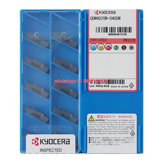 Original Kyocera GDM4020N-040GM PR1215 Carbide Insert (10 PCS)