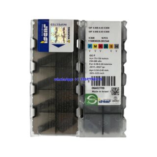 Original Iscar 4.00E-0.40 IC908 Carbide Turning Insert | Heat-Resistant Alloys (10 PCS) GIF GIF 4.00E-0.40 IC908