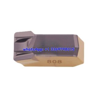 Original Iscar IC808 IC808 Carbide Turning Insert | Steel, Stainless Steel (10 PCS) GIMF GIMF 808 IC808