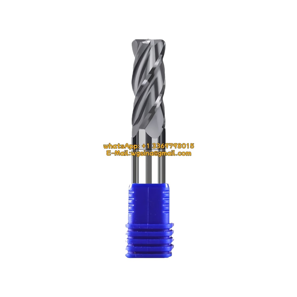 Original ZCC-CT GM-4R-D5.0R0.2 Indexable End Mill | Cast Iron