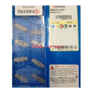 Original Kyocera GMM4020-040V Carbide Insert (10 PCS) KW10 GMM4020-040V KW10