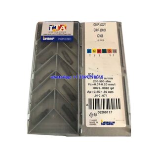 Original Iscar GRIP3002Y IC908 Carbide Turning Insert | Heat-Resistant Alloys (10 PCS)